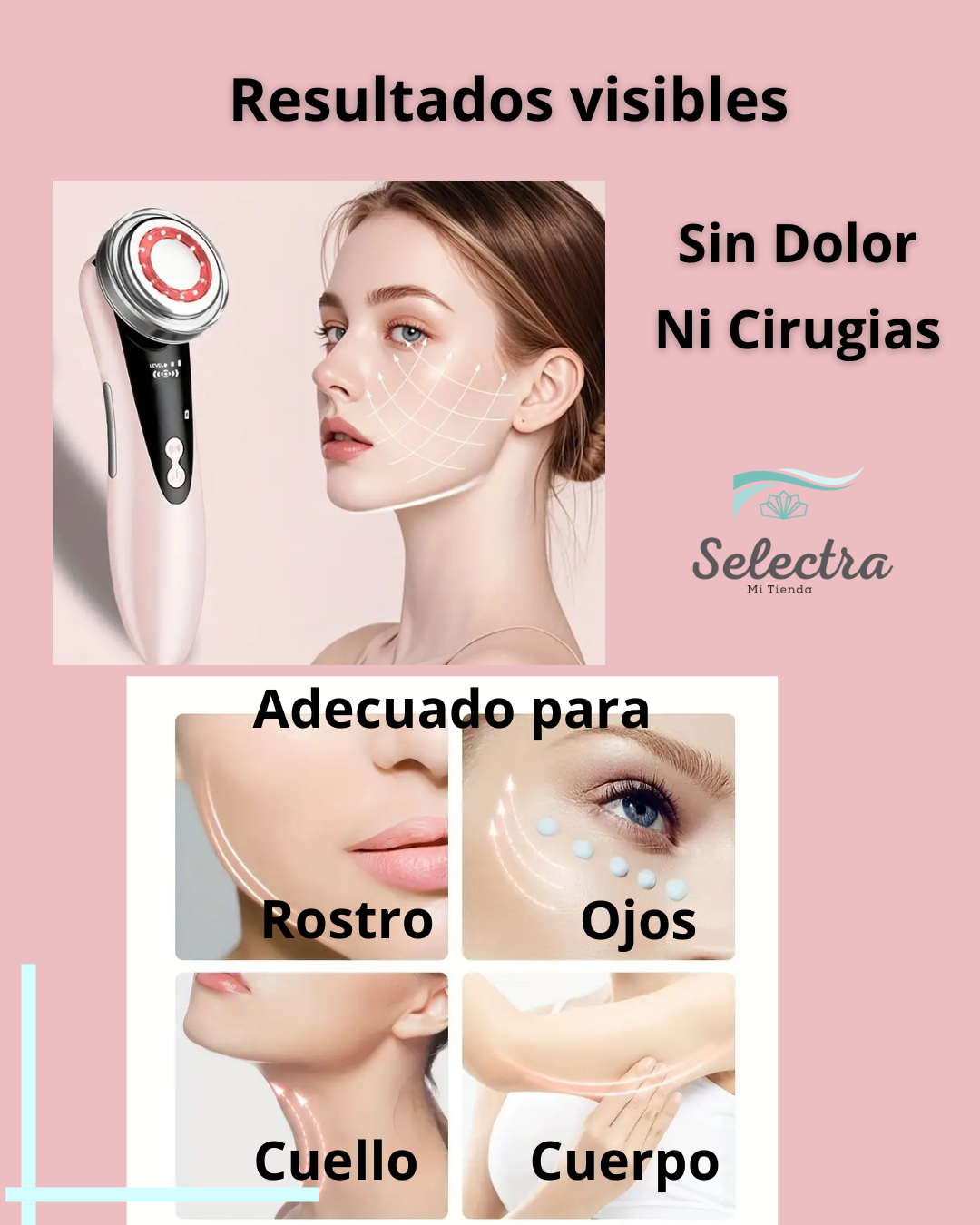 GlowLift™ FOTOTERAPIA EFECTO LIFTING 6 EN 1