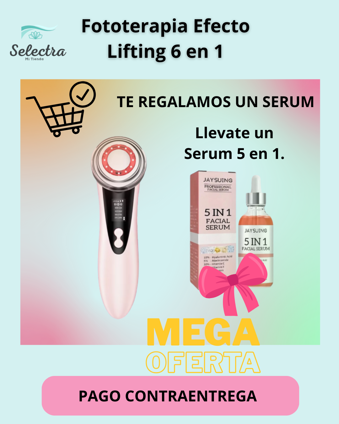 GlowLift™ FOTOTERAPIA EFECTO LIFTING 6 EN 1