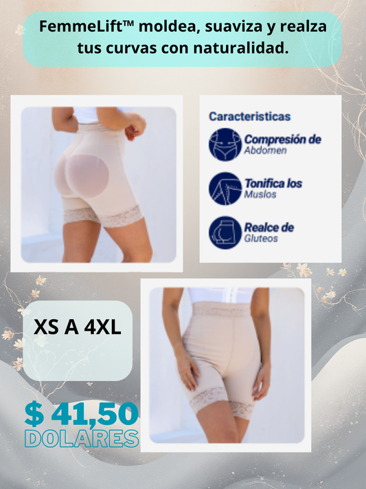 FemmeLift™ FAJA SHORT "TIRO ALTO"